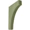 Ekena Millwork 1 3/4"W x 10"D x 12"H Clarksville Wood Vintage Decor Bracket, Restoration Green BKTWD02X10X12CVGR - alternate 1